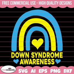 down syndrome awareness rainbow svg, down syndrome awareness svg, down syndrome svg, extra chromosome svg, down syndrome