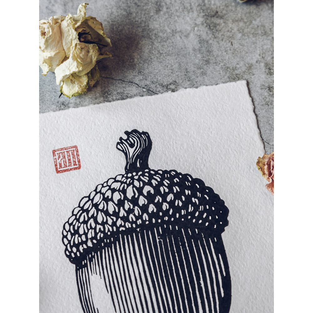 linocut print acorn oak-6.jpg