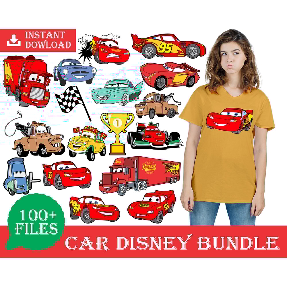 100 Disney Cars Svg Bundle, Svg Bundle, Cars Svg, Svg For Cricut, Cricut Files, Disney Cars Svg, Family Svg, Disney Svg Bundle.jpg