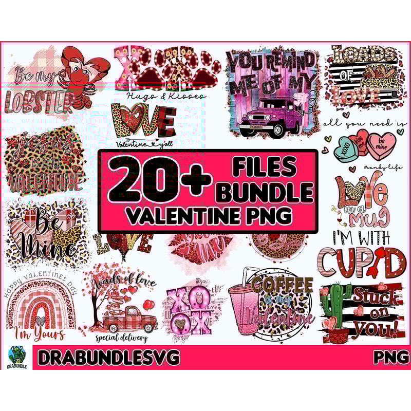 20 Valentine png Bundle Sublimation Loved mama Gimme Sugar pie Thick Thighs Lover babe Bite hugs kisses rainbow gnome leopard heart truck cupid.jpg