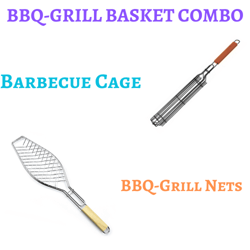 kebab & hot dog grill basket multi pack(non us customers)