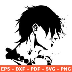ace svg, ace one piece svg, ace anime svg, portgas d ace svg, anime svg, japanese anime svg, one piece - download file
