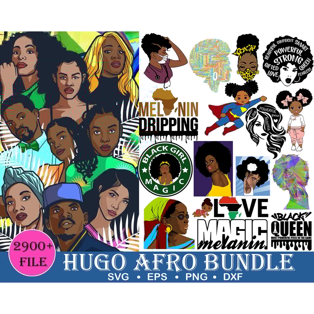 2900 Huge Afro svg,Afro woman svg, Afro man svg, Cricut, Silhoutte,Cut Files, High quality, Instant download.jpg
