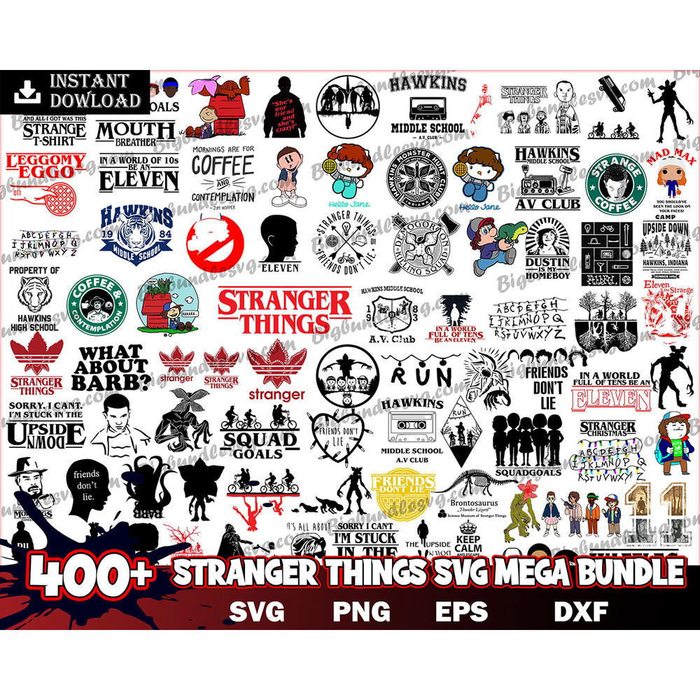 400 Stranger Things SVG Bundle, Stranger Things PNG Bundle, Stranger Things Bundle, Stranger Things Cut Files, Stranger Things Prints Font Svg.jpg