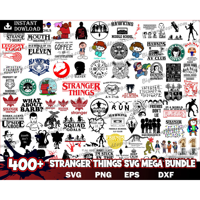 400 Stranger Things SVG Bundle, Stranger Things PNG Bundle, Stranger Things Bundle, Stranger Things Cut Files, Stranger Things Prints Font Svg.jpg