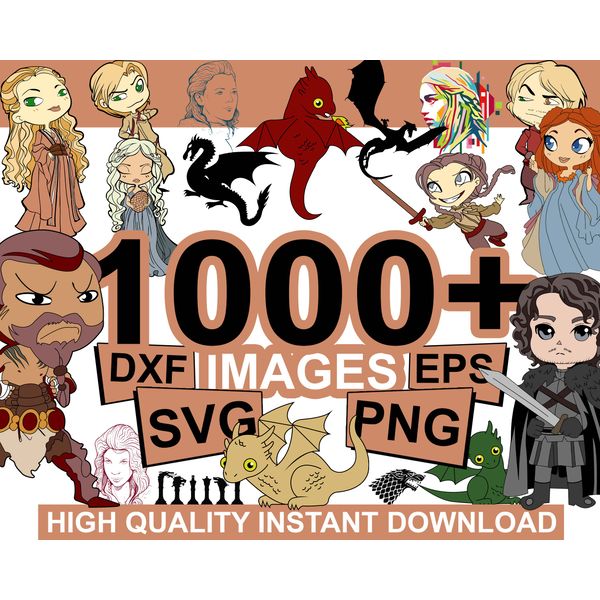 Game of Thrones Bundle Svg, Game of Thrones Svg, Dragon Game Inspire