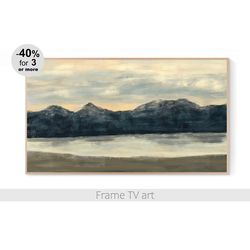 Frame TV art landscape, Frame TV art painting, Frame TV art neutral abstract nature, Samsung Frame TV art download | 473