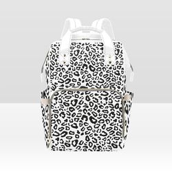 Leopard Print Diaper Bag Backpack