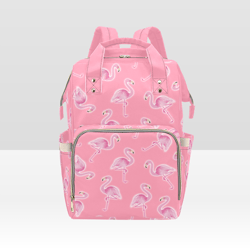 Flamingo Diaper Bag Backpack