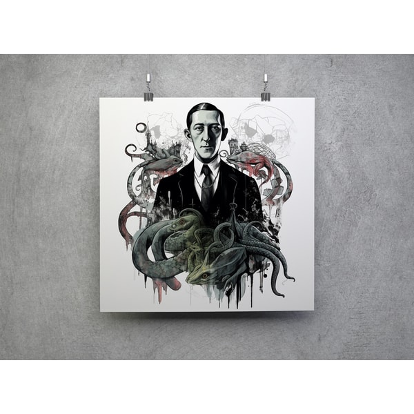 Howard Poster Howard Lovecraft poster - Downloadable and Printable Digital - Inspire ...