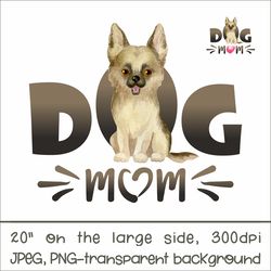 German Shepherd | Dog Mom | Sublimation Design