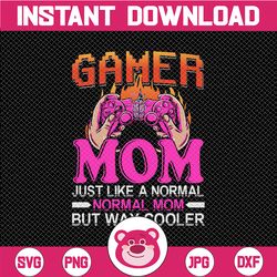Gamer Mom PNG | video games PNG | design download | digital file | Sublimation | women's design