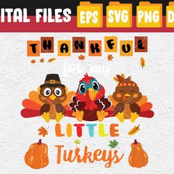 thankful for my little turkey teacher thanksgiving svg, eps, png, dxf, digital download