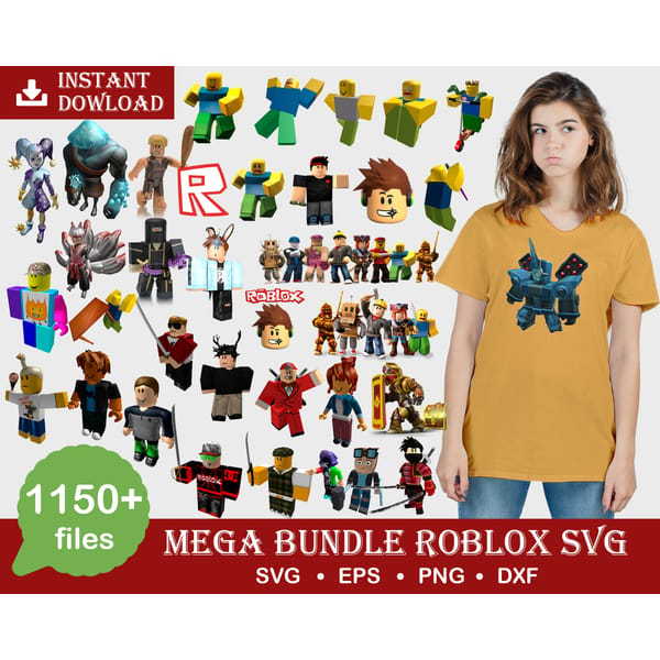 Photo For Rolox Format Mega Bundle Roblox Svg, Rolox Svg, Rolox Face Svg, Rolox Log - Inspire ...