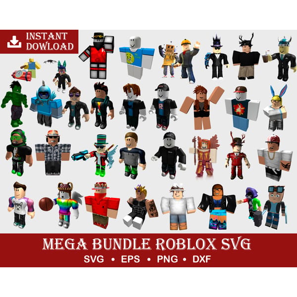 Photo For Rolox Format Mega Bundle Roblox Svg, Rolox Svg, Rolox Face Svg, Rolox Log - Inspire ...