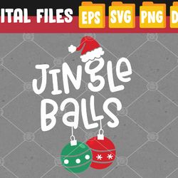 jingle balls tinsel tits couple christmas couples matching svg, eps, png, dxf, digital download