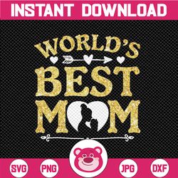world's best mom png | worlds best mom sublimation | digital download | glitter print design | digital file | commercial