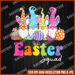 easter squad family matching easter day bunny egg hunt group, easter png, happy easter png, easter day png, easter