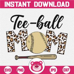 Tee-Ball Mom Sublimation Design | Hand Drawn PNG | Digital Download | Digital Artwork | Sports PNG | Tee-Ball Mama