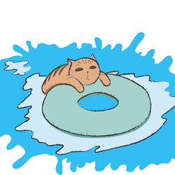 funny cat printable wall art