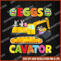 easter eggscavator clothing for kids toddlers easter bunny, easter png, happy easter png, easter day png, easter