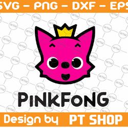 pink pong svg, cricut cut files, shark family doo doo doo vector eps, silhouette dxf