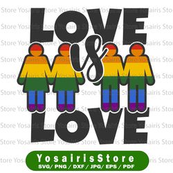 Love is Love Svg, Gay pride cut files, Love quote cut file, LGBT cut file, gay love heart cut file, cricut, silhouette
