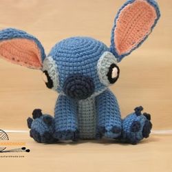 Amigurumi Stitch! from Lilo and Stitch, Amigurumi mini, Amigurumi gift nice