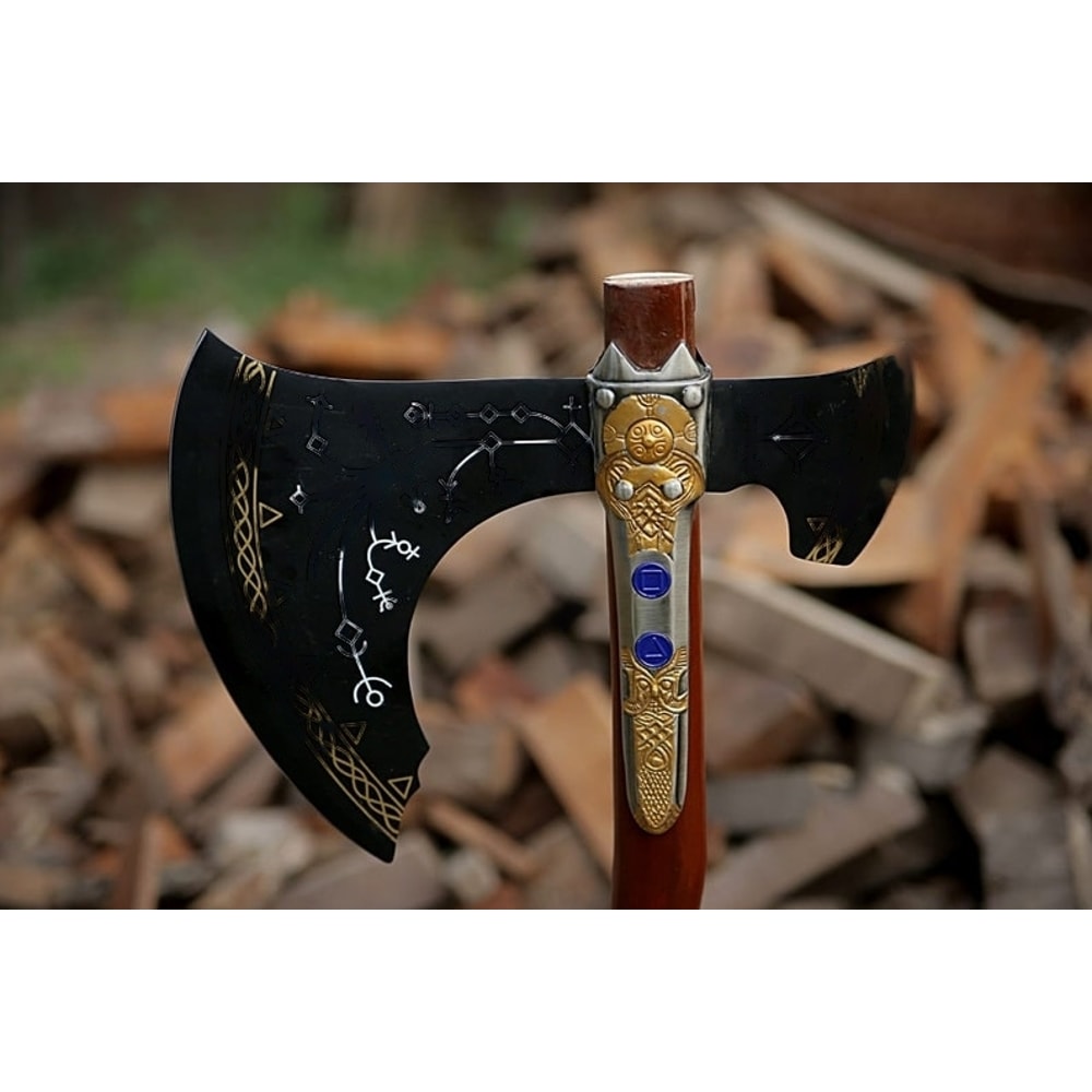 Legendary Viking Bearded Axe A Perfect Decorative Piece for Your Collection or Groomsman Gift 3jp