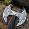 Double Blade Viking Axe Double Headed Viking Axe, Battle Axe, Hand Forged Steel 5.png