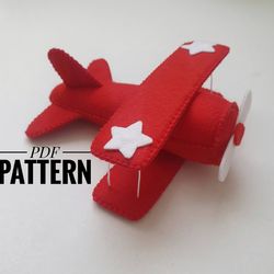 DIY plane ornaments pattern plane felt patterns felt Little prince  pattern PDF