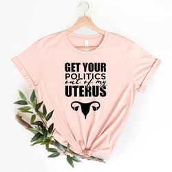 Middle Finger Uterus Shirt \ Women Rights Shirt \ Pro Choice Shirt \ Equal Rights Shirt \ Feminism Shirt \ Tumblr Girls