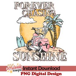 forever chasing sunshine sublimation