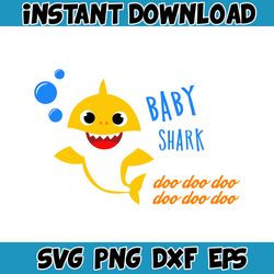 baby shark svg, baby shark cricut svg, baby shark clipart, baby shark svg for cricut, baby shark svg png (34)