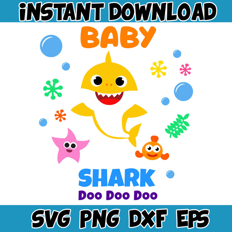 Baby shark svg, Baby shark cricut svg, Baby shark clipart, Baby shark svg for cricut, Baby shark svg png (45).jpg