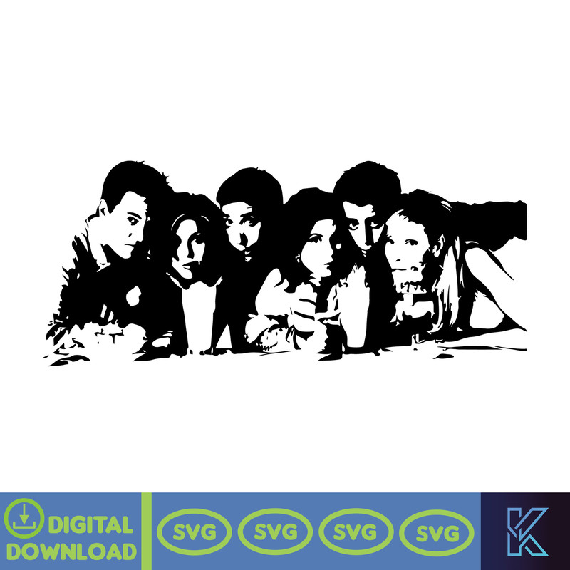 FRIENDS, Svg, Friends Tv Show Png, Friends Clipart, Friends Pdf, Svg files for cricut, Digital Instant Download (168).jpg