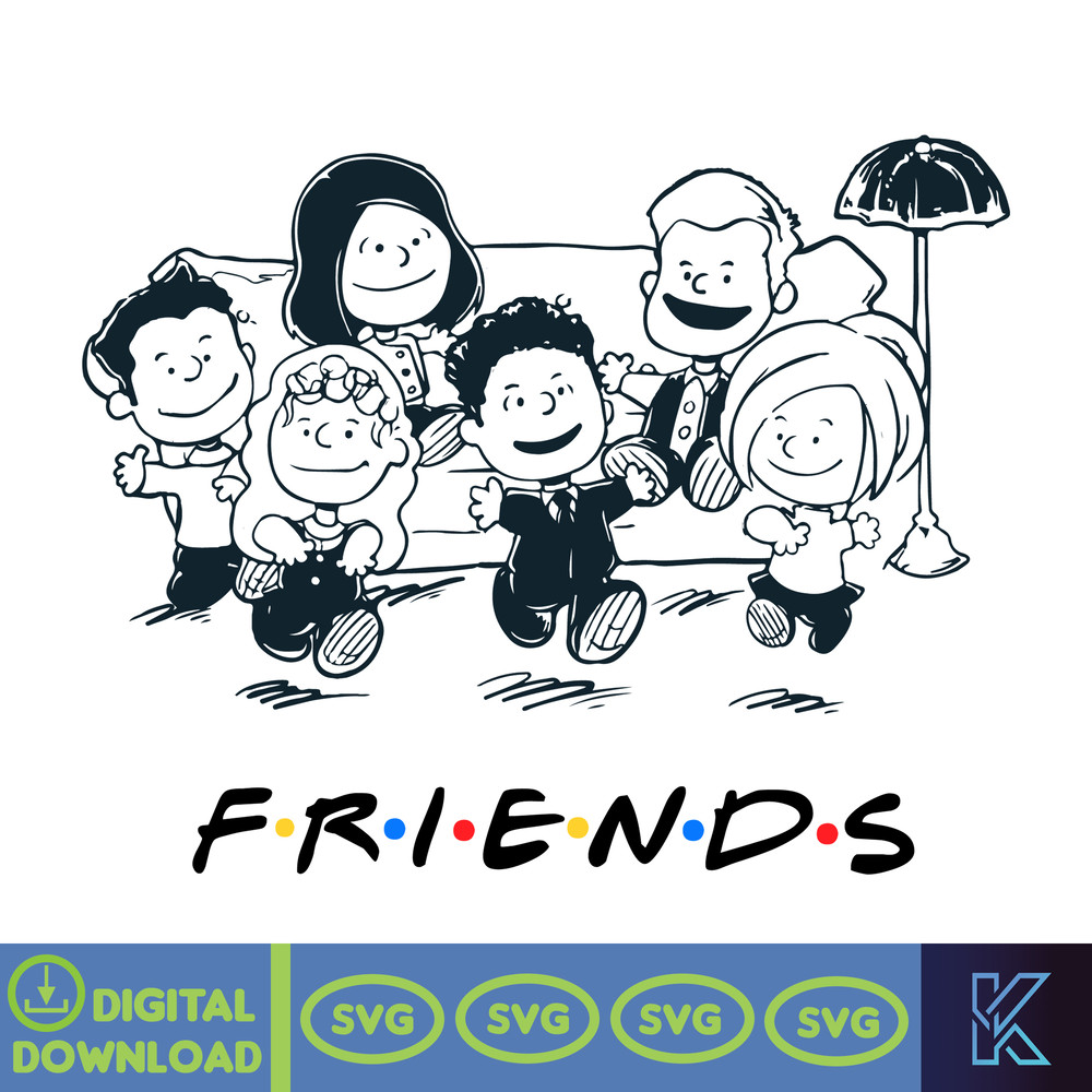 FRIENDS, Svg, Friends Tv Show Png, Friends Clipart, Friends Pdf, Svg files for cricut, Digital Instant Download (185).jpg