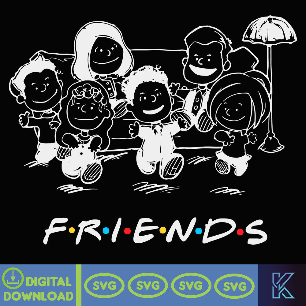 FRIENDS, Svg, Friends Tv Show Png, Friends Clipart, Friends Pdf, Svg files for cricut, Digital Instant Download (186).jpg