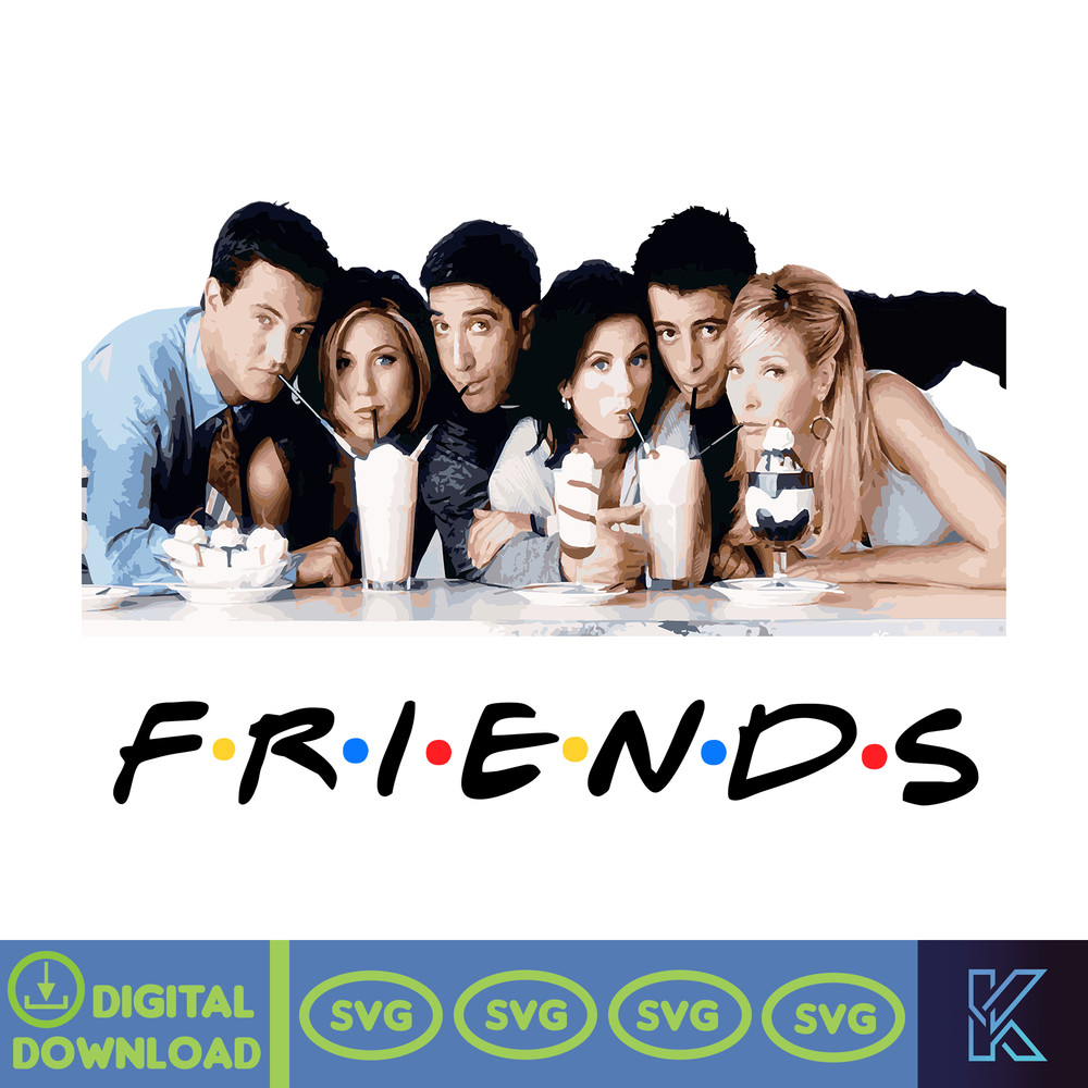 FRIENDS, Svg, Friends Tv Show Png, Friends Clipart, Friends Pdf, Svg files for cricut, Digital Instant Download (191).jpg