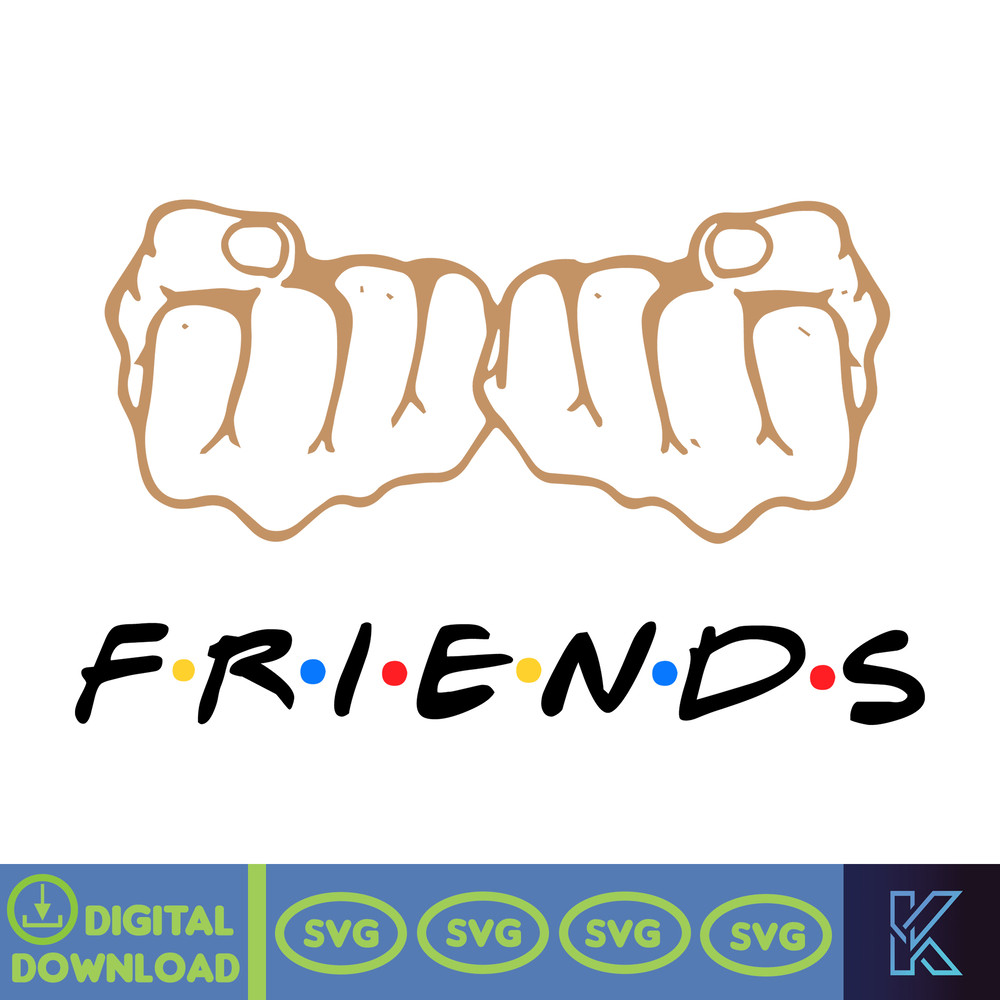 FRIENDS, Svg, Friends Tv Show Png, Friends Clipart, Friends Pdf, Svg files for cricut, Digital Instant Download (199).jpg