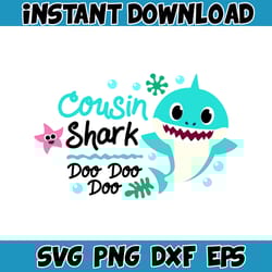 baby shark svg, baby shark birthday svg, baby shark, mommy shark svg (5)