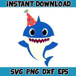 baby shark svg, baby shark birthday svg, baby shark, mommy shark svg (59)