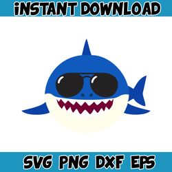 baby shark svg, baby shark birthday svg, baby shark, mommy shark svg (89)