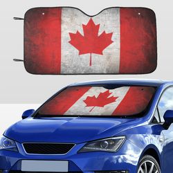 Canada Canadian Flag Car SunShade