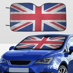 UK Flag British Flag Union Jack Car SunShade