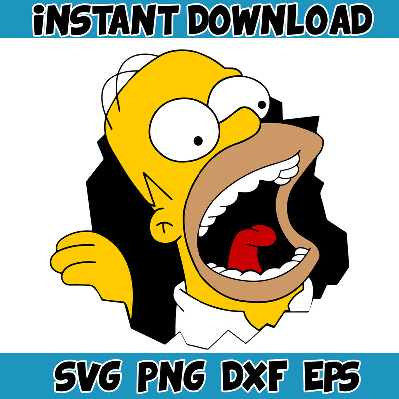 The Simpsons SVG - The Simpsons Birthday Svg - The Simpsons Cut Files (1).jpg