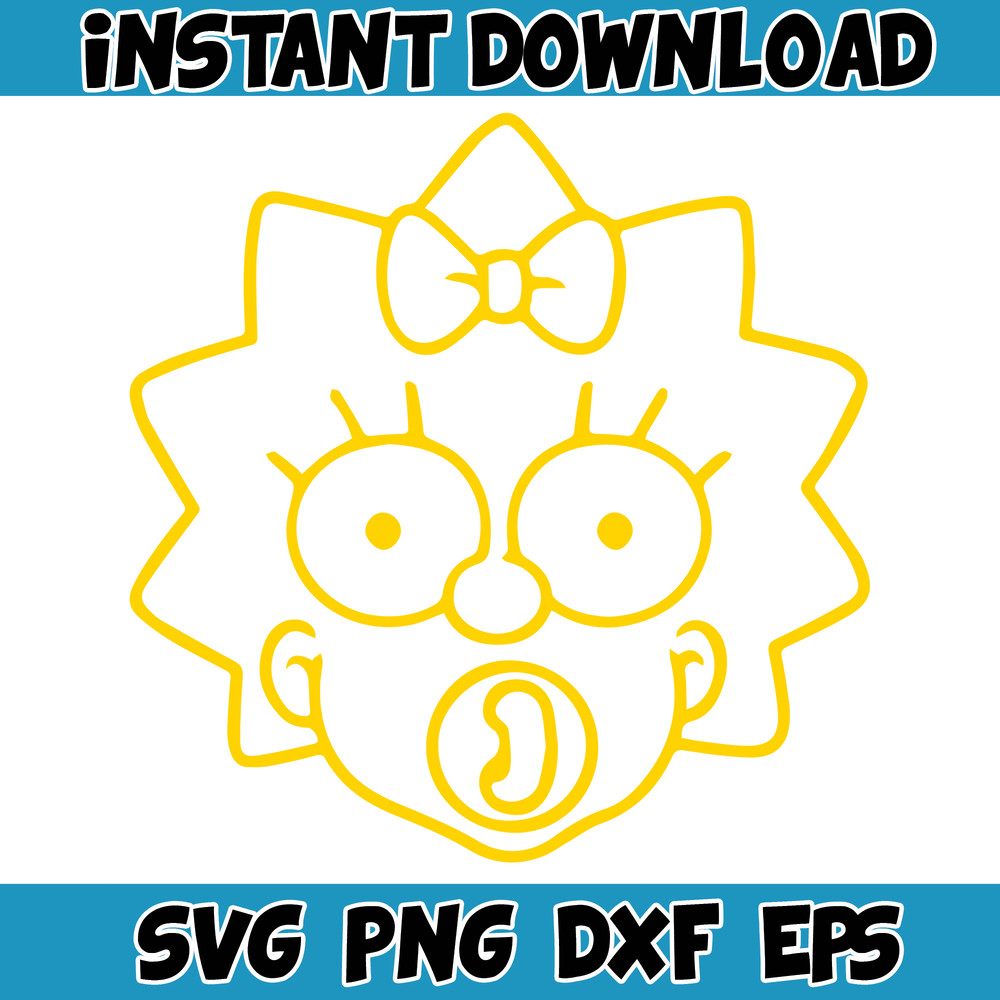 The Simpsons SVG - The Simpsons Birthday Svg - The Simpsons Cut Files (107).jpg