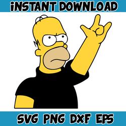 the simpsons svg - the simpsons birthday svg - the simpsons cut files (113)