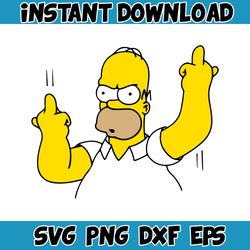 the simpsons svg - the simpsons birthday svg - the simpsons cut files (115)