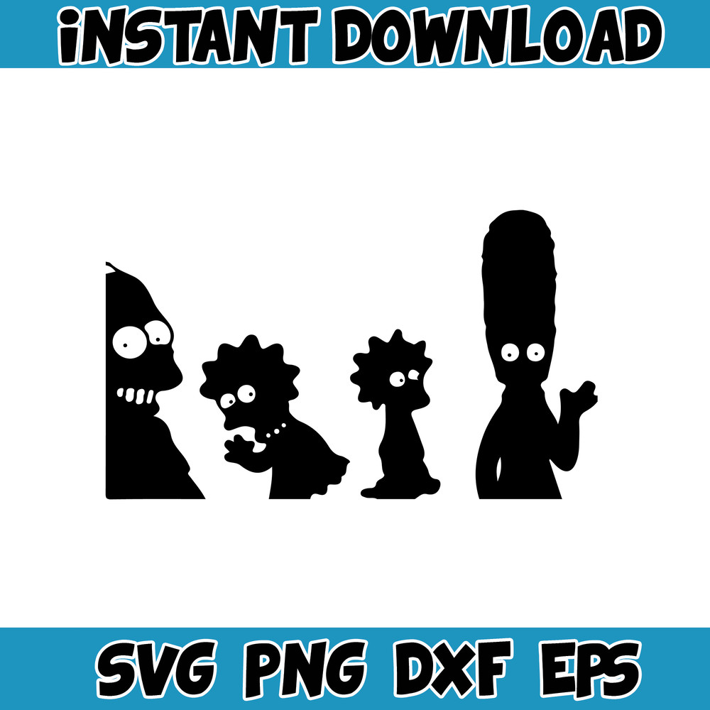 The Simpsons SVG - The Simpsons Birthday Svg - The Simpsons Cut Files (153).jpg